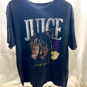 Juice World Legends Never Die Black Shirt Size Large